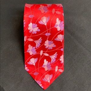Ted Baker silk red tie